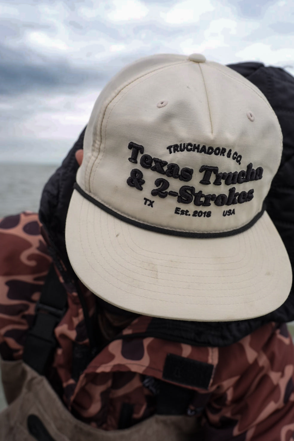 Texas Trucha 2- Stroke Hat- Birch