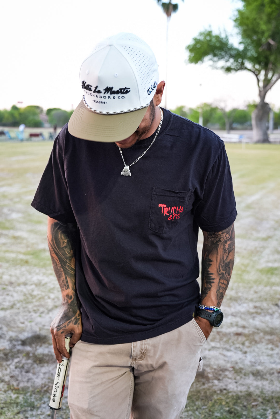 Hasta La Muerte 2.0 Tee- Black