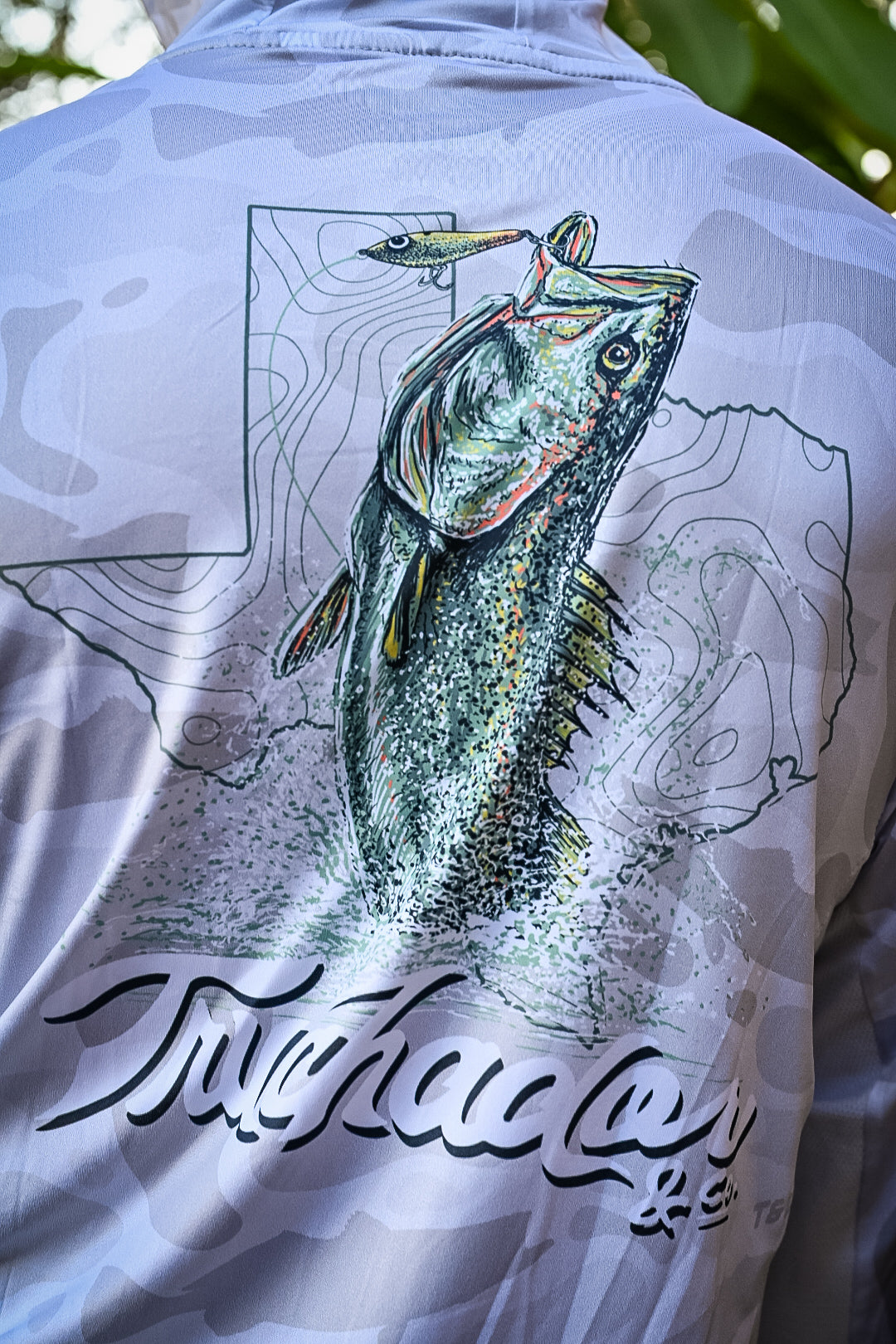 Texas Topwaters Vented Performance Tee