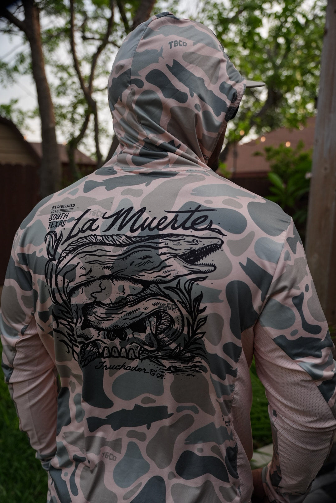 Hasta La Muerte Vented Performance Tee - PeachFuzz