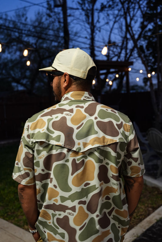 Truchaflauge Pearl Snap Button up - Rusty