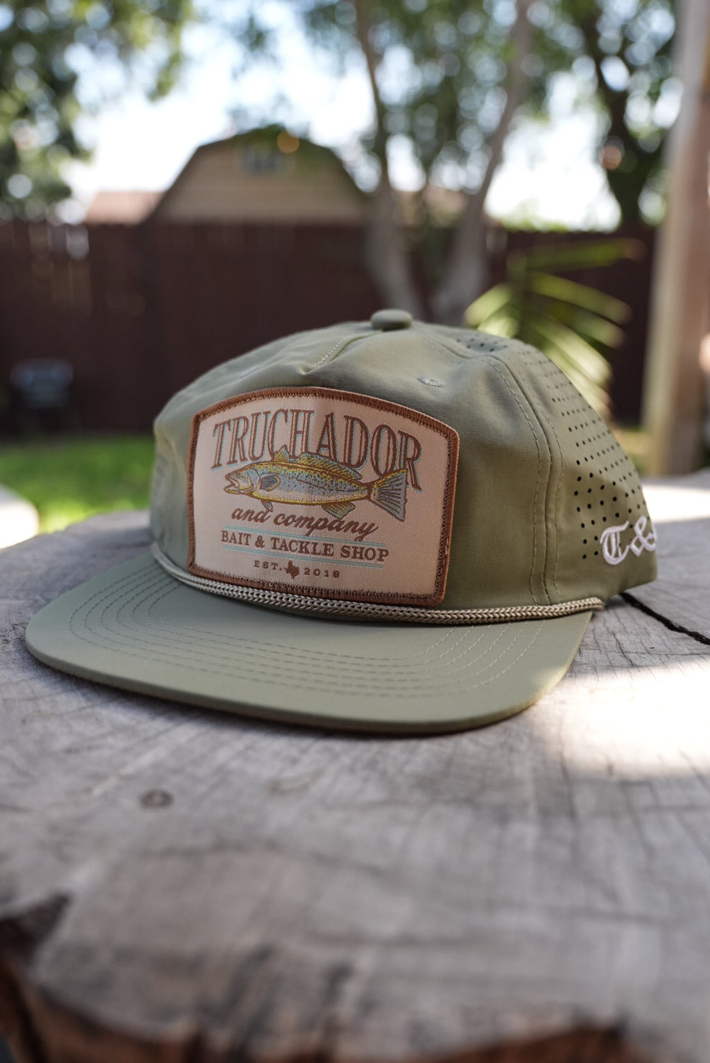 Bait and Tackle Shop Rope Hat - Sage