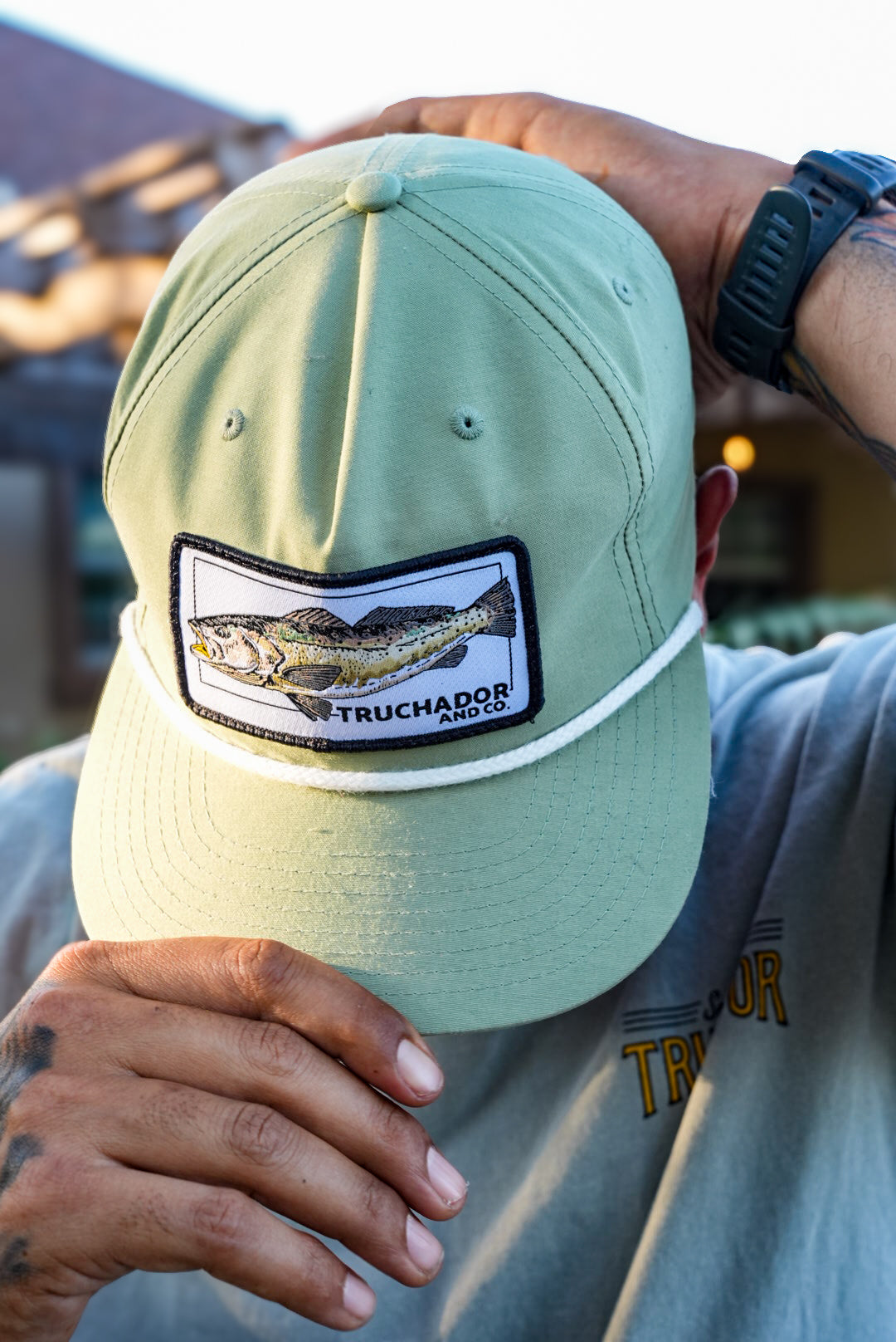 Troutlandia Captain Hat- Pistachio