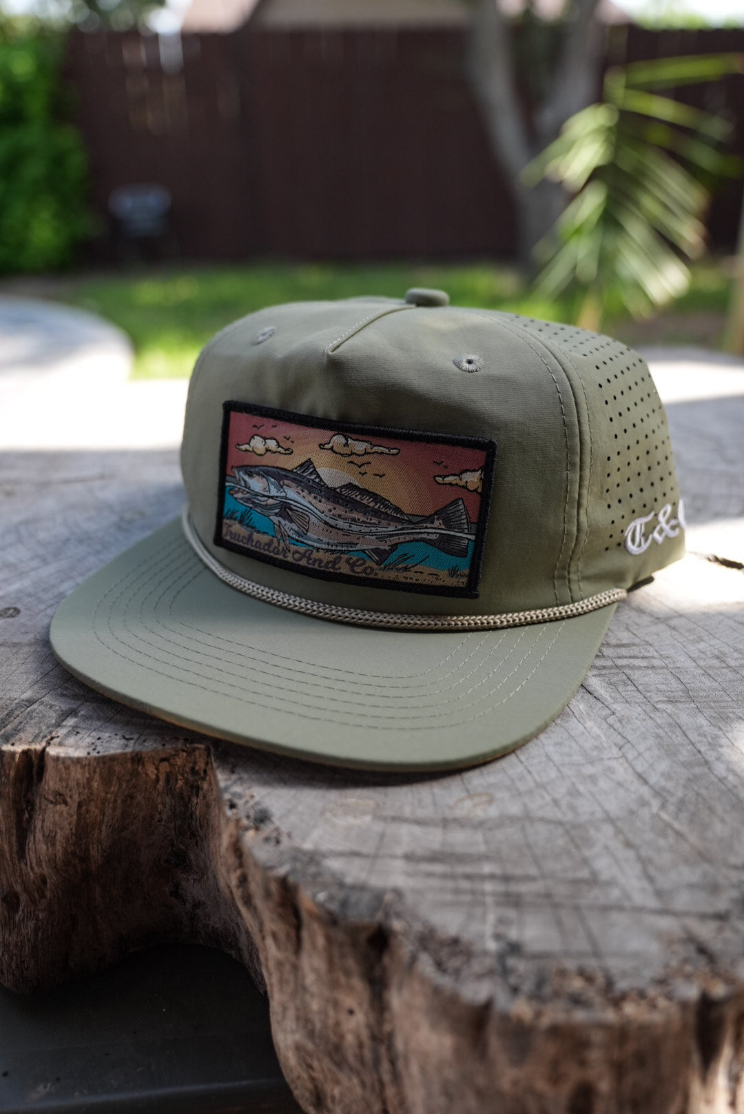 Shallow Stalker Capain Hat- SAGE