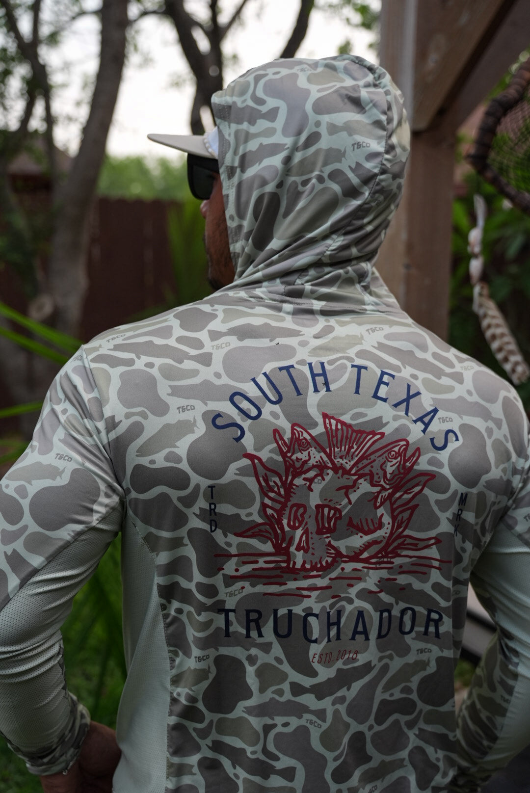 Trucha State of Mind Vented Performance Tee - Sea Salt Green