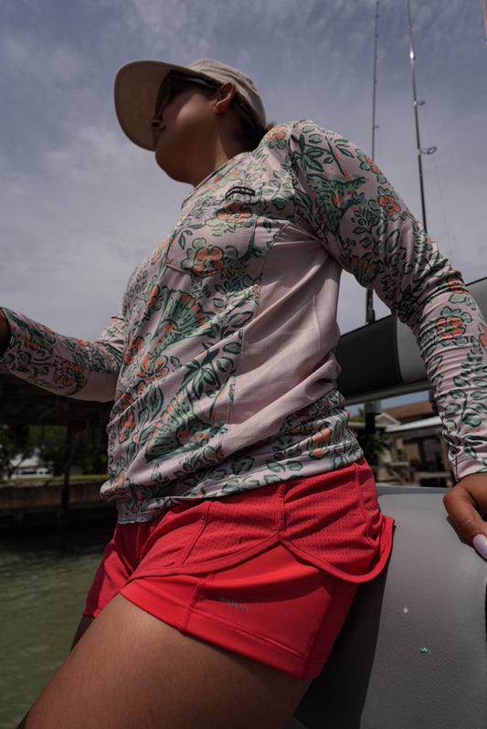Ladies -  Laguna Bloom Performance Tee