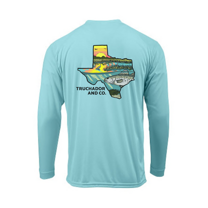 Sunset in the Marsh Performance Tee