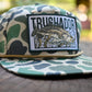 Port Mansfield COASTAL CAMO Captain Hat - Green