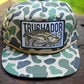 Port Mansfield COASTAL CAMO Captain Hat - Green