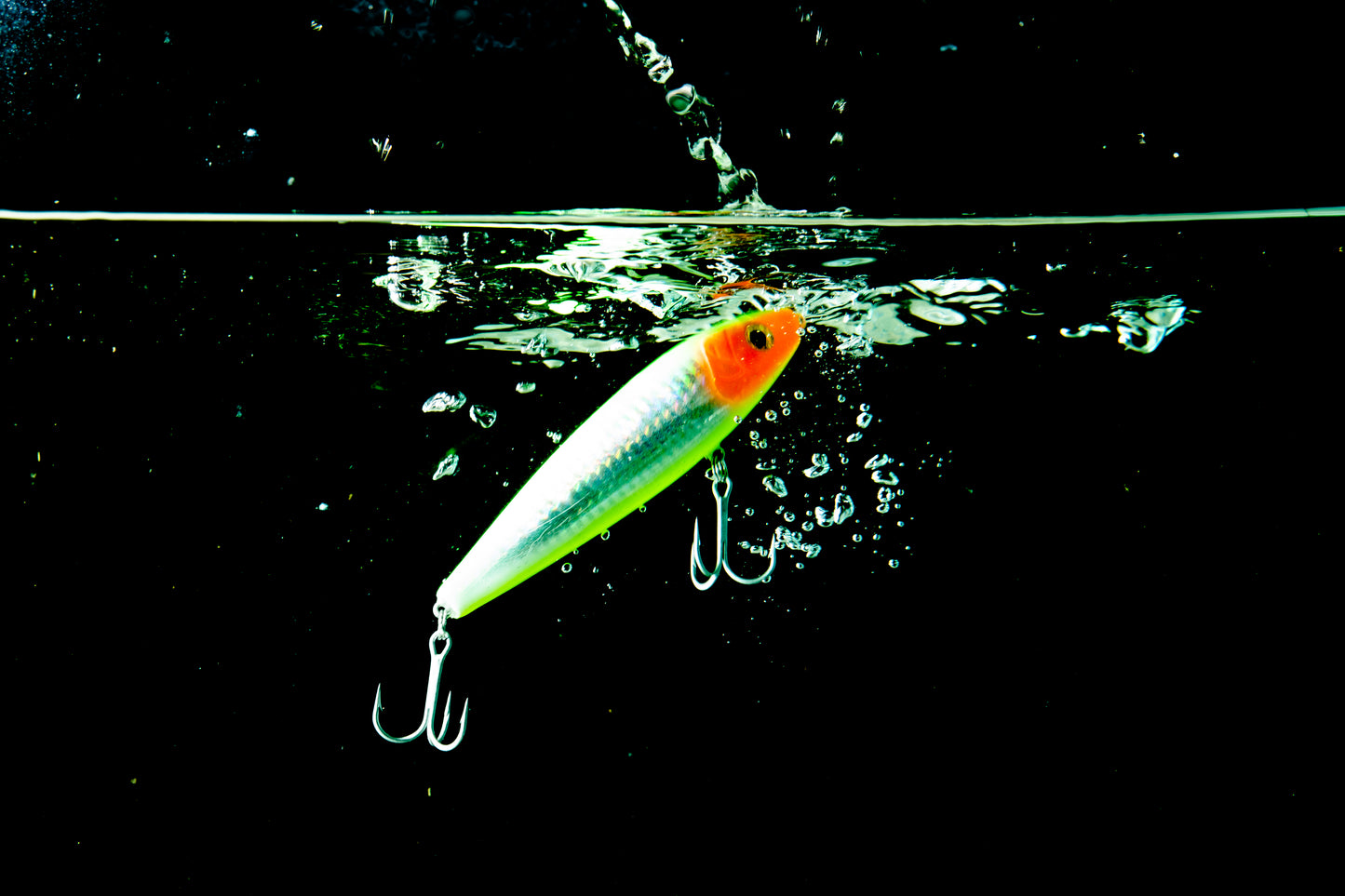 Neon Crush Holo Topwater Lure