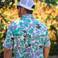 Truchaflauge Button-up Shirt- Green moss