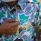 Truchaflauge Button-up Shirt- Green moss