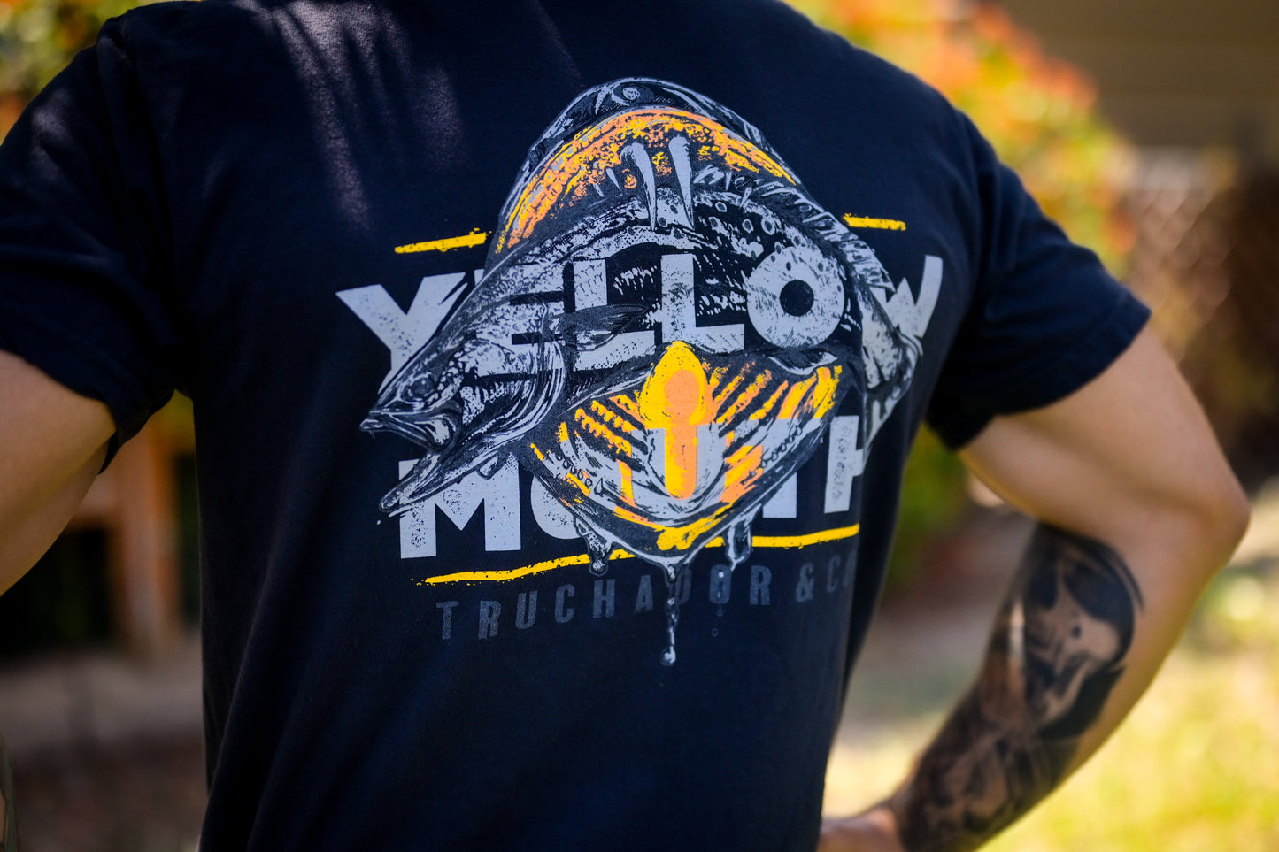 Yellow Mouth Short Sleeve Tee